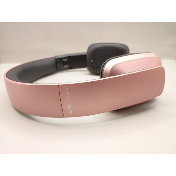 BeLink X Beat Wireless Foldable Headphones with Zip Case Rose Gold - Picture 10 of 16